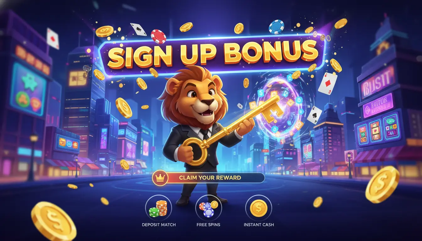Lucky Tiger sign up bonus